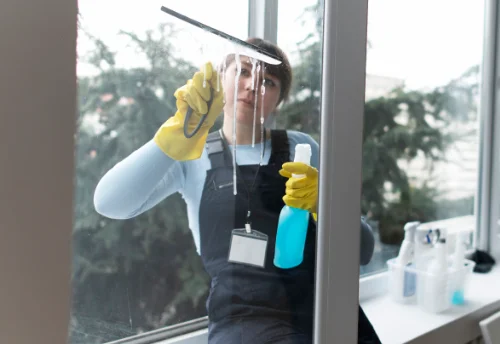 Nettoyage de vitres intérieures et extérieures à Sempesserre